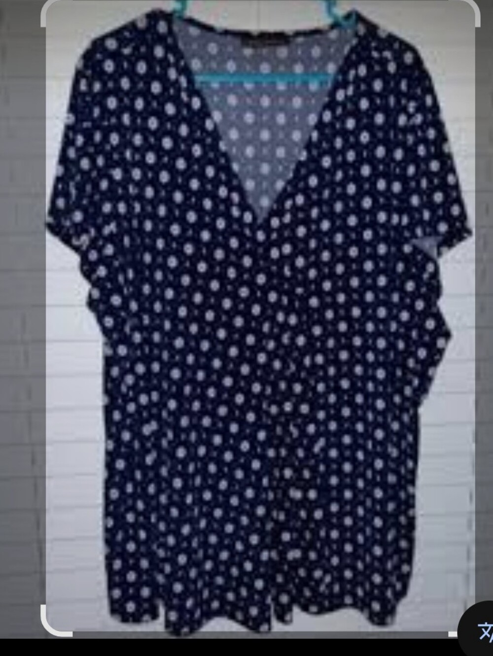 Lane Bryant Cap sleeve Pleated Front Top 2628